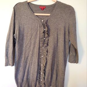 Merona women's 3/4 sleeve sweater size large